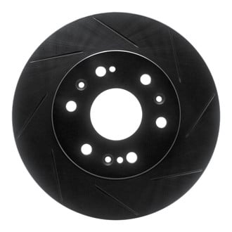 R1 Concepts® - eLINE Black Series™ Slotted 1-Piece Front Brake Rotor