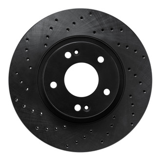 R1 Concepts® - eLINE Black Series™ Drilled 1-Piece Brake Rotor