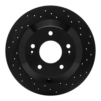 R1 Concepts® - eLINE Black Series™ Drilled 1-Piece Brake Rotor