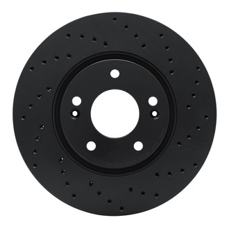 R1 Concepts® - eLINE Black Series™ Drilled 1-Piece Brake Rotor
