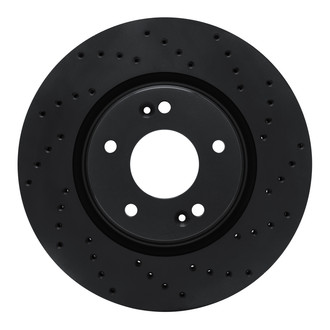 R1 Concepts® - eLINE Black Series™ Drilled 1-Piece Brake Rotor