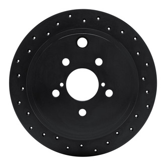 R1 Concepts® - eLINE Black Series™ Drilled 1-Piece Brake Rotor