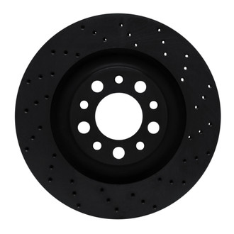 R1 Concepts® - eLINE Black Series™ Drilled 1-Piece Brake Rotor