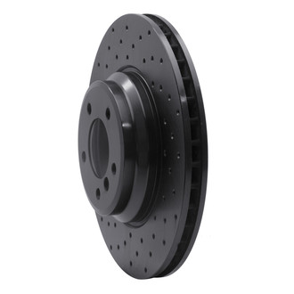 R1 Concepts® - eLINE Black Series™ Drilled 1-Piece Brake Rotor