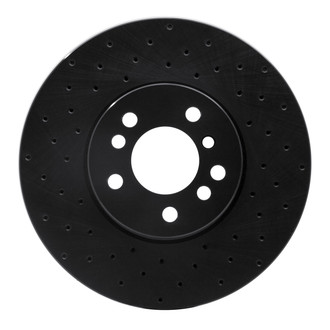 R1 Concepts® - eLINE Black Series™ Drilled 1-Piece Brake Rotor