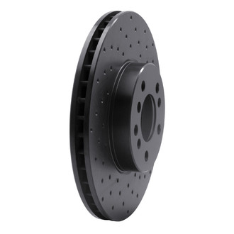 R1 Concepts® - eLINE Black Series™ Drilled 1-Piece Brake Rotor
