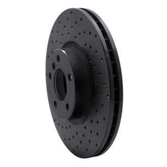 R1 Concepts® - eLINE Black Series™ Drilled 1-Piece Brake Rotor