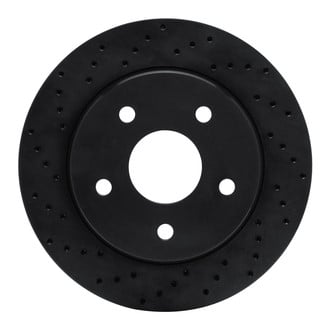 R1 Concepts® - eLINE Black Series™ Drilled 1-Piece Brake Rotor