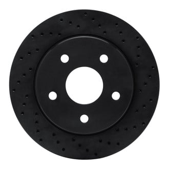 R1 Concepts® - eLINE Black Series™ Drilled 1-Piece Brake Rotor