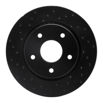 R1 Concepts® - eLINE Black Series™ Drilled 1-Piece Brake Rotor
