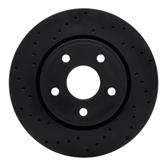 R1 Concepts® - eLINE Black Series™ Drilled 1-Piece Brake Rotor