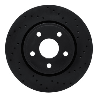 R1 Concepts® - eLINE Black Series™ Drilled 1-Piece Brake Rotor