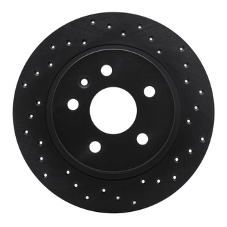 R1 Concepts® - eLINE Black Series™ Drilled 1-Piece Brake Rotor