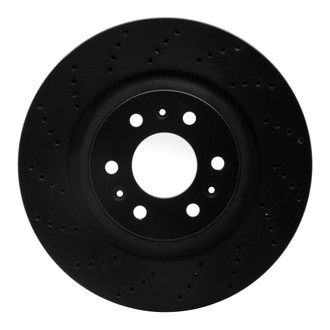 R1 Concepts® - eLINE Black Series™ Drilled 1-Piece Brake Rotor
