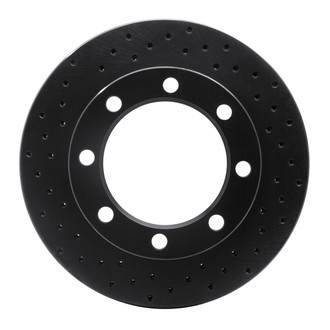R1 Concepts® - eLINE Black Series™ Drilled 1-Piece Front Brake Rotor