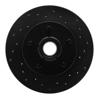 R1 Concepts® - eLINE Black Series™ Drilled 1-Piece Front Brake Rotor