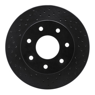 R1 Concepts® - eLINE Black Series™ Drilled 1-Piece Brake Rotor