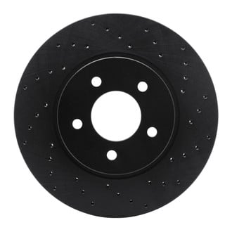 R1 Concepts® - eLINE Black Series™ Drilled 1-Piece Brake Rotor