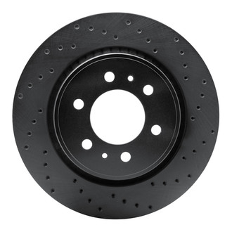 R1 Concepts® - eLINE Black Series™ Drilled 1-Piece Brake Rotor