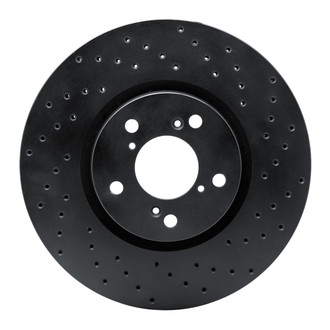 R1 Concepts® - eLINE Black Series™ Drilled 1-Piece Brake Rotor