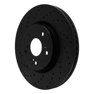 R1 Concepts® - eLINE Black Series™ Drilled 1-Piece Brake Rotor