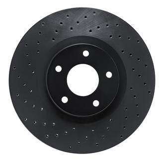 R1 Concepts® - eLINE Black Series™ Drilled 1-Piece Brake Rotor