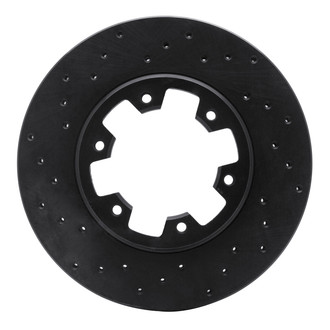 R1 Concepts® - eLINE Black Series™ Drilled 1-Piece Front Brake Rotor