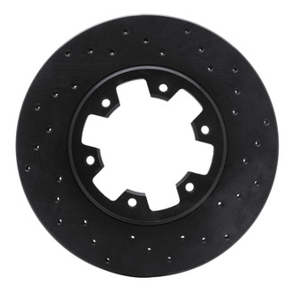 R1 Concepts® - eLINE Black Series™ Drilled 1-Piece Brake Rotor