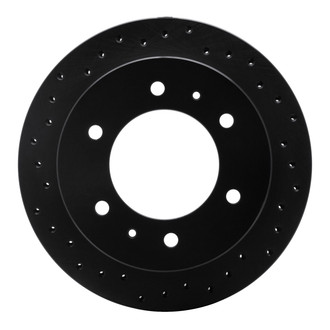R1 Concepts® - eLINE Black Series™ Drilled 1-Piece Rear Brake Rotor