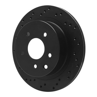 R1 Concepts® - eLINE Black Series™ Drilled 1-Piece Brake Rotor