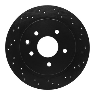 R1 Concepts® - eLINE Black Series™ Drilled 1-Piece Brake Rotor