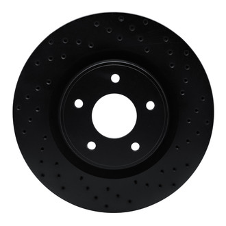 R1 Concepts® - eLINE Black Series™ Drilled 1-Piece Brake Rotor