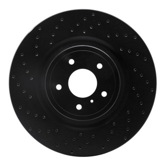 R1 Concepts® - eLINE Black Series™ Drilled 1-Piece Brake Rotor