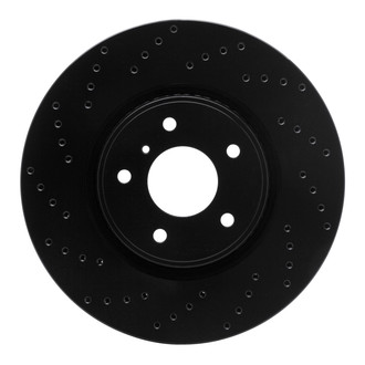 R1 Concepts® - eLINE Black Series™ Drilled 1-Piece Brake Rotor