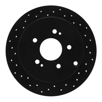 R1 Concepts® - eLINE Black Series™ Drilled 1-Piece Brake Rotor