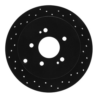 R1 Concepts® - eLINE Black Series™ Drilled 1-Piece Brake Rotor