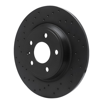R1 Concepts® - eLINE Black Series™ Drilled 1-Piece Brake Rotor
