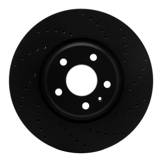 R1 Concepts® - eLINE Black Series™ Drilled 1-Piece Brake Rotor
