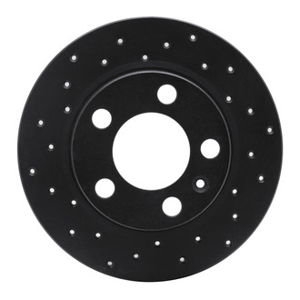 R1 Concepts® - eLINE Black Series™ Drilled 1-Piece Rear Brake Rotor