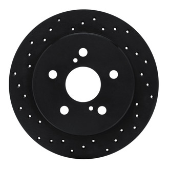 R1 Concepts® - eLINE Black Series™ Drilled 1-Piece Brake Rotor