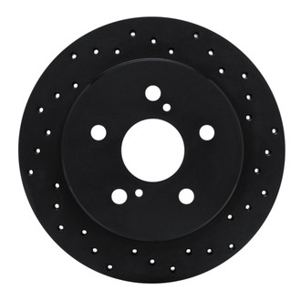 R1 Concepts® - eLINE Black Series™ Drilled 1-Piece Brake Rotor