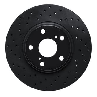 R1 Concepts® - eLINE Black Series™ Drilled 1-Piece Brake Rotor