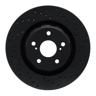 R1 Concepts® - eLINE Black Series™ Drilled 1-Piece Brake Rotor