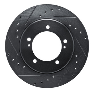 R1 Concepts® - eLINE™ Drilled and Slotted 1-Piece Front Brake Rotor