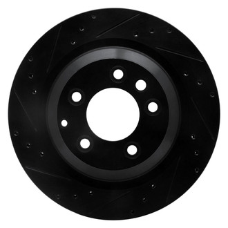R1 Concepts® - eLINE™ Drilled and Slotted 1-Piece Brake Rotor