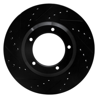 R1 Concepts® - eLINE™ Drilled and Slotted 1-Piece Brake Rotor