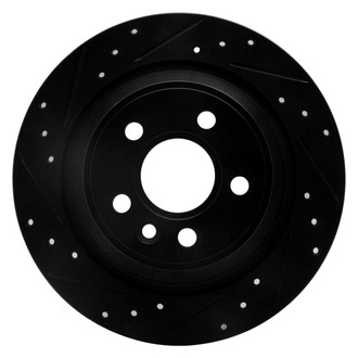 R1 Concepts® - eLINE™ Drilled and Slotted 1-Piece Brake Rotor