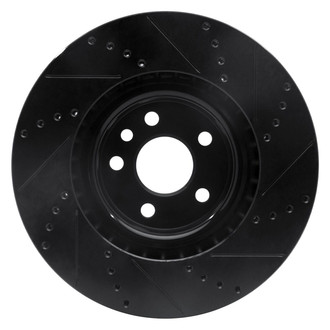 R1 Concepts® - eLINE™ Drilled and Slotted 1-Piece Brake Rotor