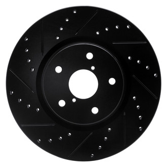 R1 Concepts® - eLINE™ Drilled and Slotted 1-Piece Brake Rotor