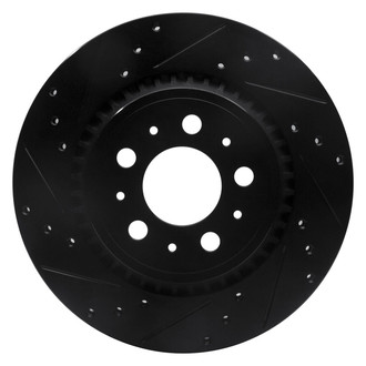 R1 Concepts® - eLINE™ Drilled and Slotted 1-Piece Brake Rotor